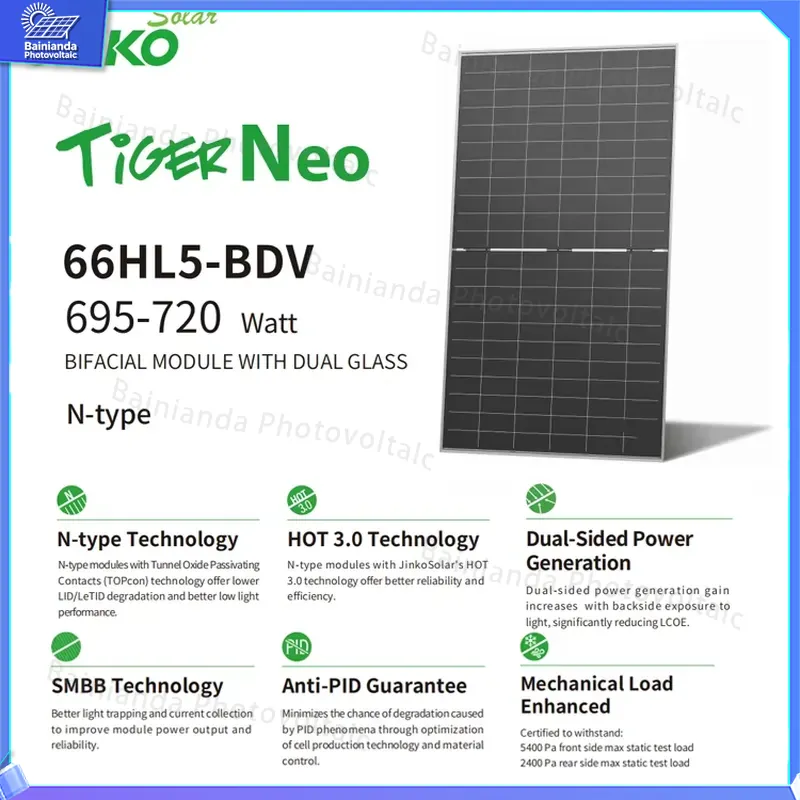 Jinko Solar Panel N-Type - Panel słoneczny Jinko High Efficiency Solar
