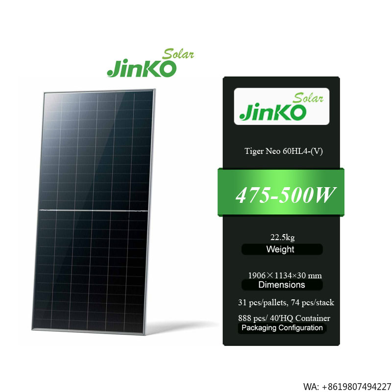 Jinko Solar Panel N-Type - Panel słoneczny Jinko Tiger Neo 60HL4-(V)