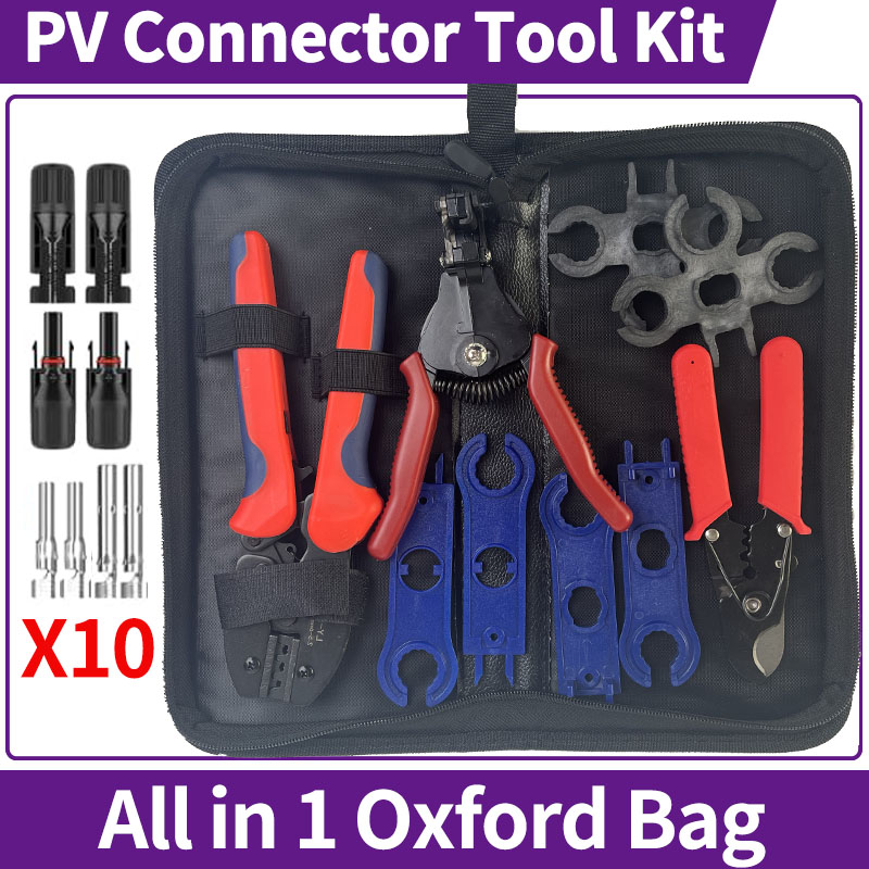 Mc4 Crimping Tool - Zestaw narzędzi do zaciskania kabli fotowoltaicznych