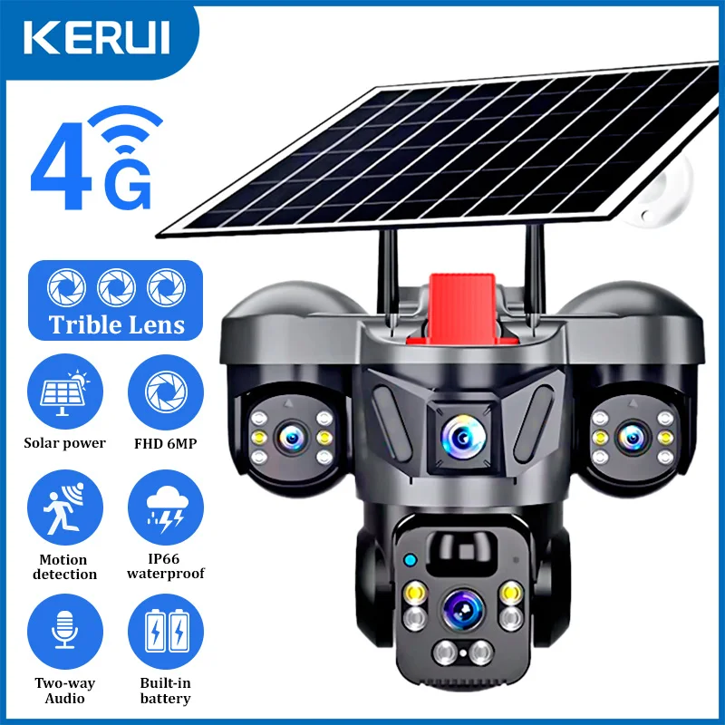 Solar Panel Tilt Mount - KERUI V380 Pro Zewnętrzna Kamera PTZ