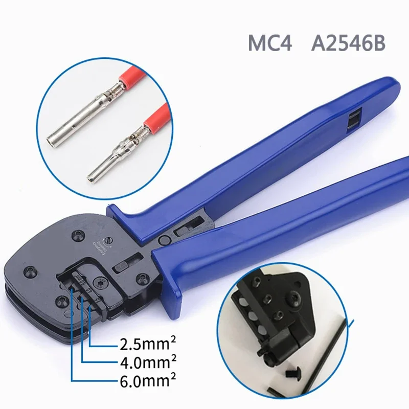 Mc4 Crimping Tool - Zaciskarka do złączek solarnych A-2546B, narzędzie