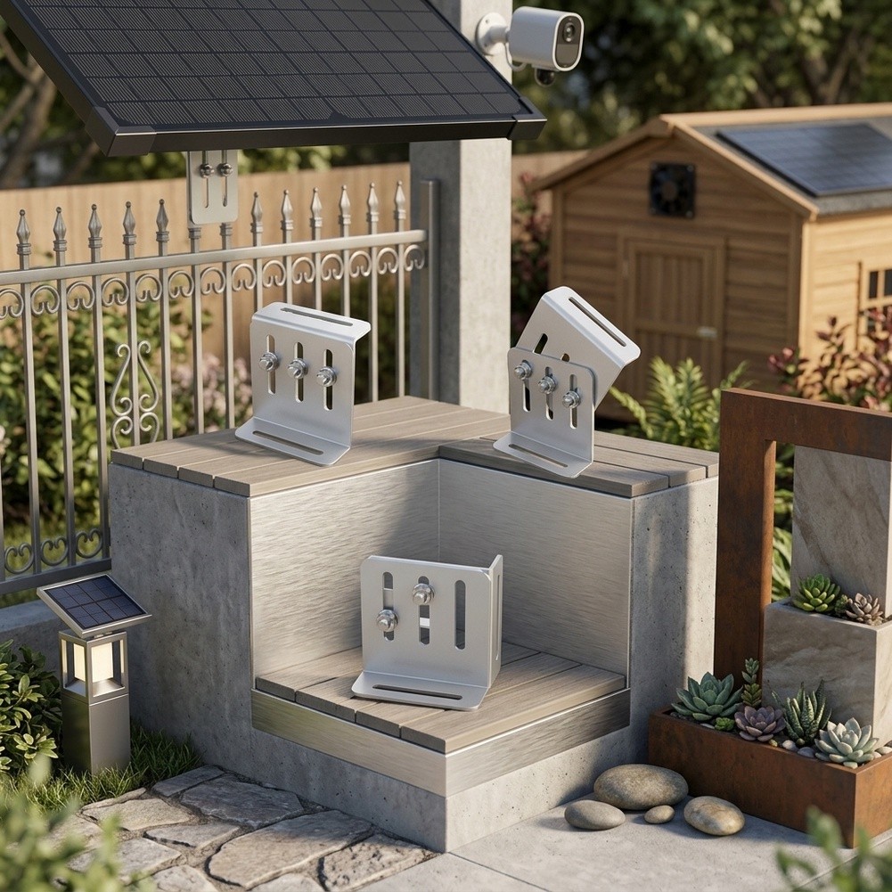 2 pary regulowanych uchwytów f – Solar Panel Tilt Mount recenzja i cena