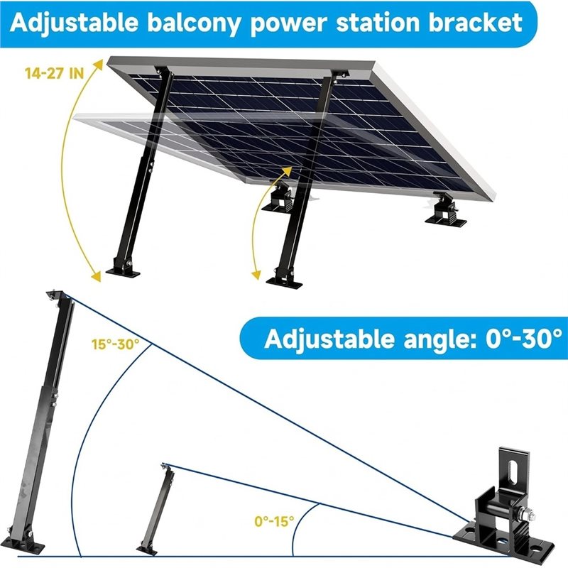 ABHI-Regulowany uchwyt do mont – Solar Panel Tilt Mount recenzja i cena
