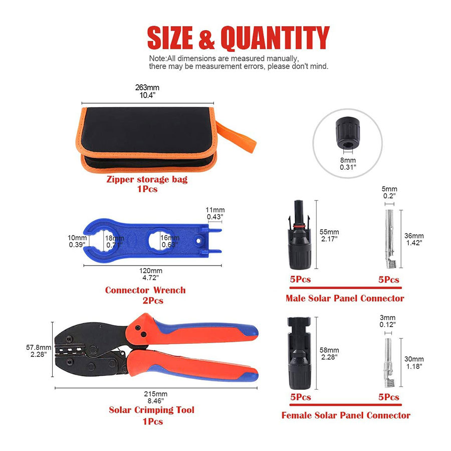 Narzędzia do zaciskania słonec – Mc4 Crimping Tool recenzja i cena
