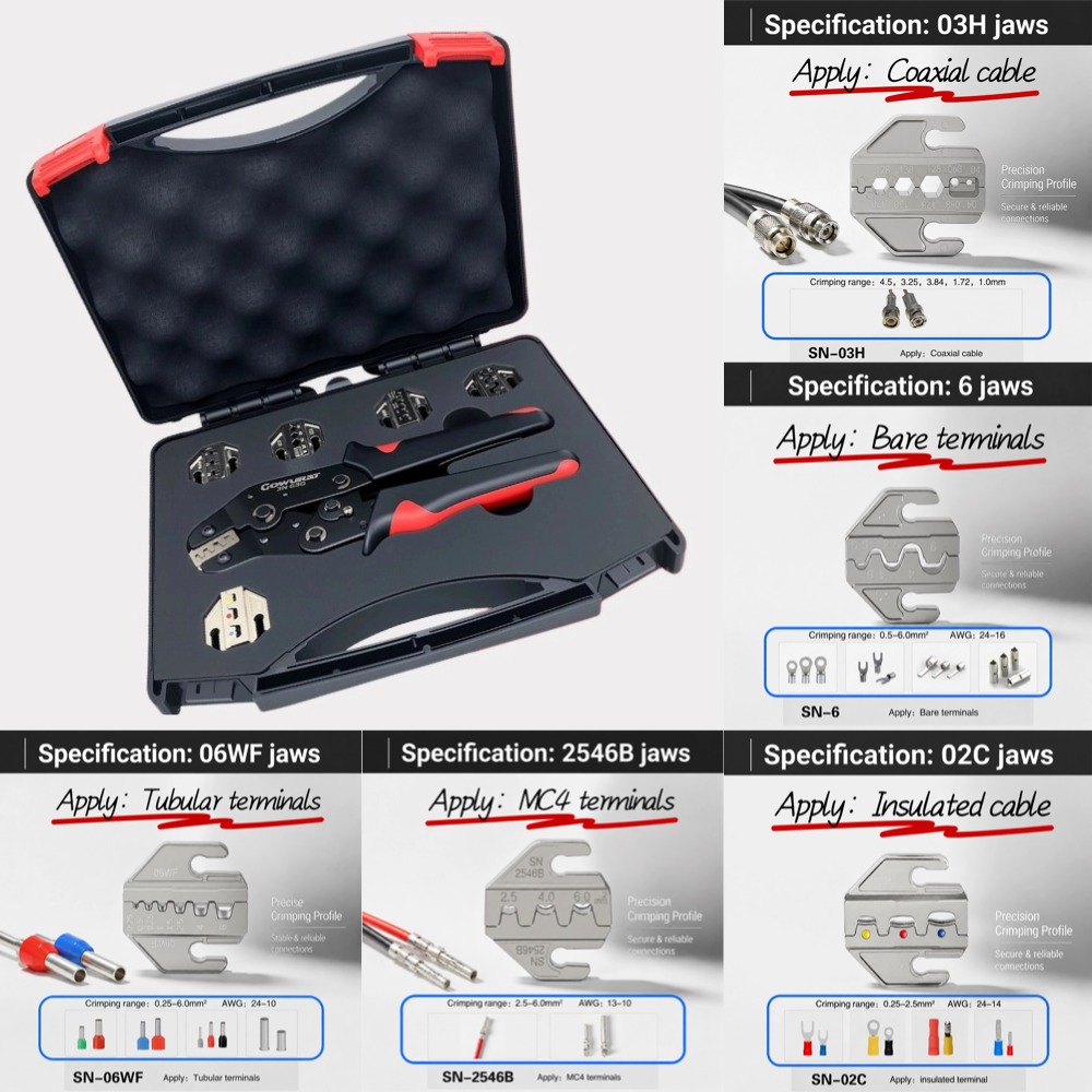 Wielofunkcyjne szczypce zacisk – Mc4 Crimping Tool recenzja i cena